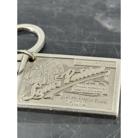LOUIS VUITTON M65374 Porte Cles Jean Bag Charm Key Holder Metal Silver (K) - Picture 11 of 11